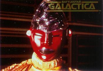 1996 Dart Battlestar Galactica #28 Baltar's Mixed Blessing Front