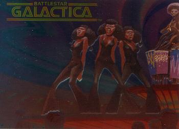 1996 Dart Battlestar Galactica #47 Out of This World Entertainment Front