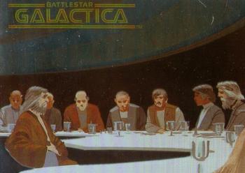 1996 Dart Battlestar Galactica #50 Council of the Twelve Front
