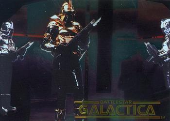 1996 Dart Battlestar Galactica #59 Guarding the Weapon of Mass Destruction Front