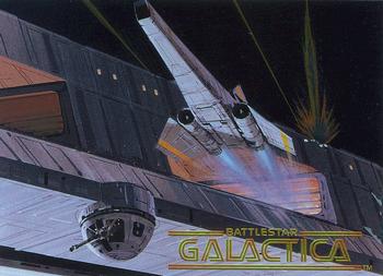 1996 Dart Battlestar Galactica #63 Launch Vipers Now Front