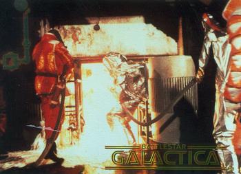 1996 Dart Battlestar Galactica #67 Battling the Blaze Front