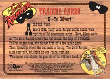 1997 Dart Lone Ranger #46 A Clever Ruse Back