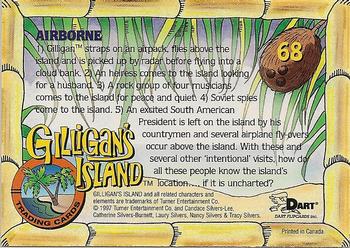 1998 Dart Gilligan's Island #68 Airborne Back
