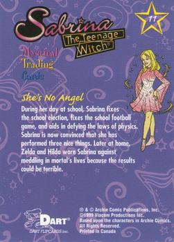 1999 Dart Sabrina the Teenage Witch #11 She's No Angel Back
