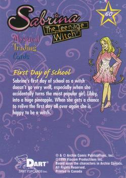 1999 Dart Sabrina the Teenage Witch #60 First Day of School Back