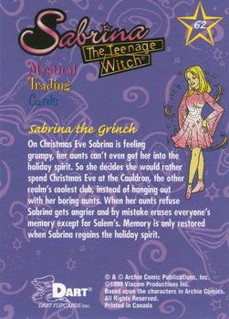 1999 Dart Sabrina the Teenage Witch #62 Sabrina the Grinch Back