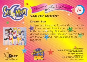 2000 Dart Sailor Moon Archival #14 Dream Boy Back