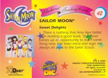 2000 Dart Sailor Moon Archival #42 Sweet Delights Back