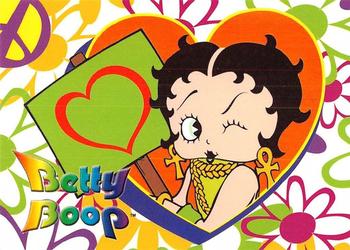 2001 Dart Betty Boop #55 (puzzle left top) Front