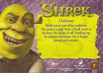 2001 Dart Shrek #7 Outhouse Back