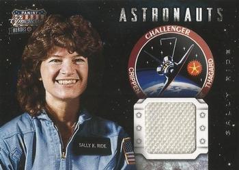 2012 Panini Americana Heroes & Legends - Astronaut Materials #17 Sally Ride Front