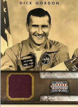 2012 Panini Americana Heroes & Legends - Elite Materials #82 Dick Gordon Front