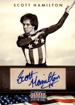 2012 Panini Americana Heroes & Legends - Elite Signatures #112 Scott Hamilton Front
