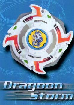 2003 Cards Inc. Beyblade #50 Dragoon Storm - Attack Front