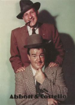 1996 DuoCards Abbott and Costello #P1 Bud Abbott / Lou Costello Front