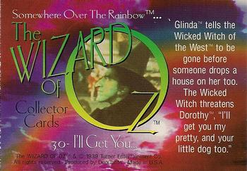 1996 DuoCards The Wizard of Oz #30 I'll Get You... Back