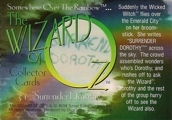 1996 DuoCards The Wizard of Oz #51 
