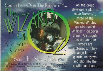 1996 DuoCards The Wizard of Oz #60 The New Guards Back