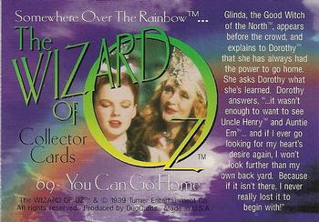 1996 DuoCards The Wizard of Oz #69 You Can Go Home Back