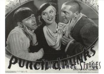 1997 DuoCards The Three Stooges #22 Punch Drunks Front