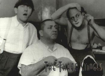 1997 DuoCards The Three Stooges #28 Curly's Ills Front