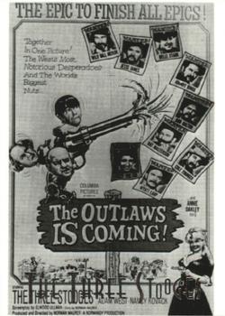 1997 DuoCards The Three Stooges #39 Outlaws Is Coming Front