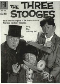 1997 DuoCards The Three Stooges #47 Western / Dell Comics Front