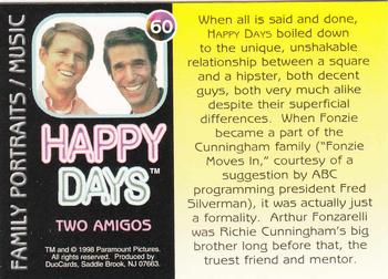 1998 DuoCards Happy Days Collection #60 Two Amigos Back
