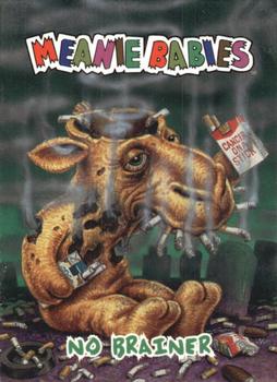 1998 Comic Images Meanie Babies #5 No Brainer the Camel Front