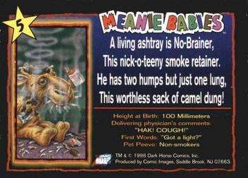 1998 Comic Images Meanie Babies #5 No Brainer the Camel Back