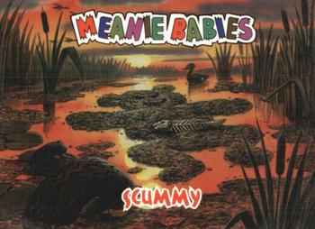 1998 Comic Images Meanie Babies #9 Scummy the Baby Pond Scum Front