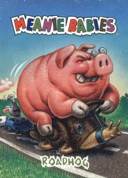 1998 Comic Images Meanie Babies #14 Roadhog the Pig Front