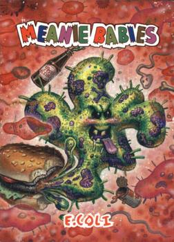 1998 Comic Images Meanie Babies #16 E. Coli the Baby Bacteria Front