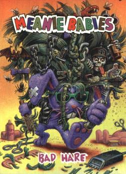 1998 Comic Images Meanie Babies #18 Bad Hare the Rabbit Front