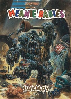1998 Comic Images Meanie Babies #38 Swampy the Sewer Creature Front