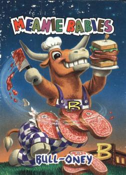 1998 Comic Images Meanie Babies #43 Bull-Oney the Bull Front