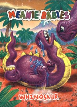 1998 Comic Images Meanie Babies #51 Whinosaur the Dinosaur Front