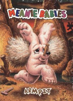 1998 Comic Images Meanie Babies #55 Armpit the Amorphous Creature Front
