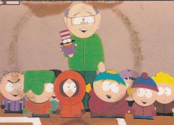 1998 Comic Images South Park #9 Mr. Garrison & Mr. Hat Front