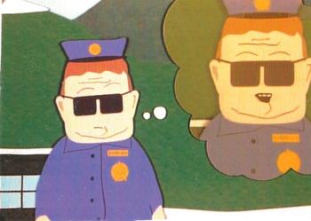 1998 Comic Images South Park #10 Officer Barbrady Front