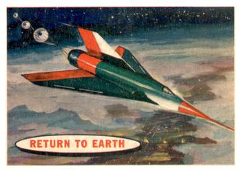 1957 Topps Space #67 Return To Earth Front