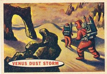 1957 Topps Space #71 Venus Dust Storms Front