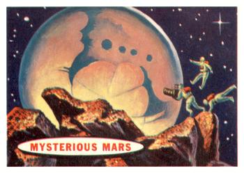 1957 Topps Space #72 Mysterious Mars Front