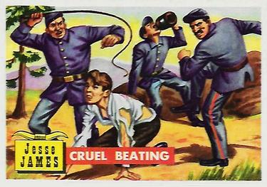 1956 Topps Round Up (R712-3) #52 Cruel Beating Front