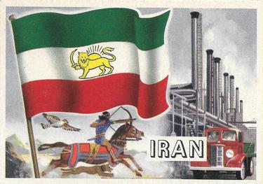 1956 Topps Flags of the World (R714-5) #2 Iran Front