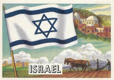 1956 Topps Flags of the World (R714-5) #29 Israel Front