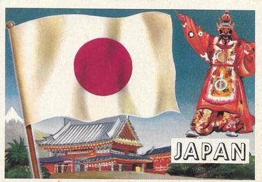 1956 Topps Flags of the World (R714-5) #36 Japan Front