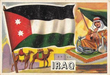 1956 Topps Flags of the World (R714-5) #43 Iraq Front