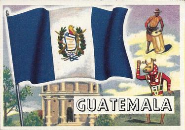 1956 Topps Flags of the World (R714-5) #78 Guatemala Front
